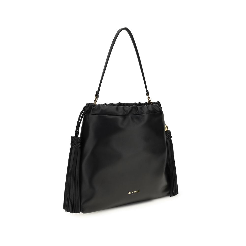 Black Lamb Ovis Aries Shoulder Bag
