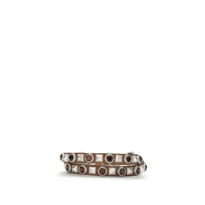 Etro 100% Calf Leather Bos Taurus belt in brown