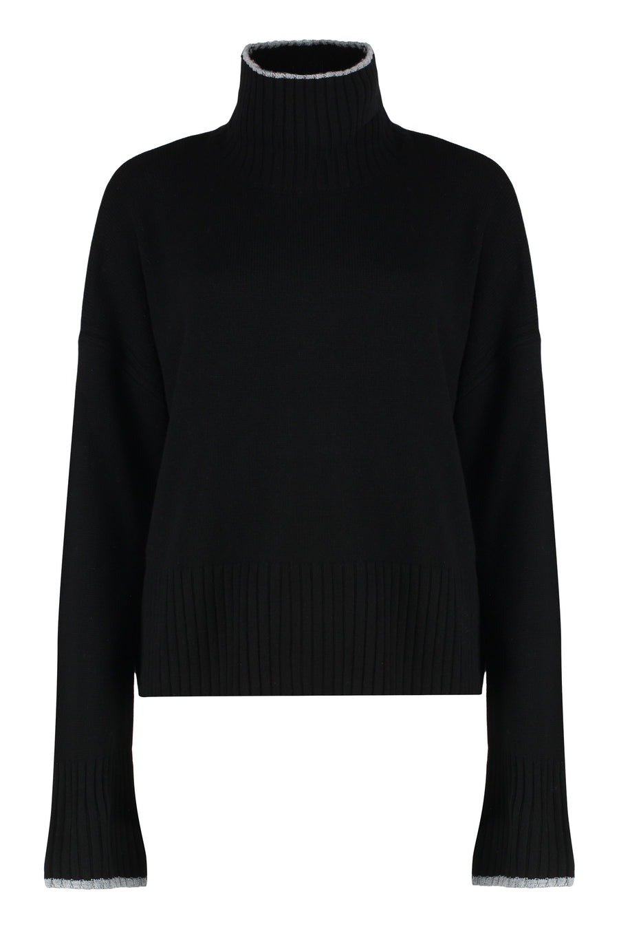 Wool And Cashmere Sweater Black