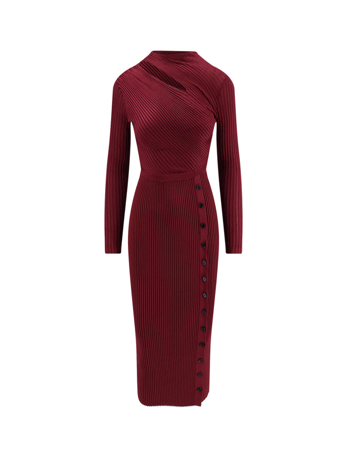Self Portrait Dresses Purple Viscosa