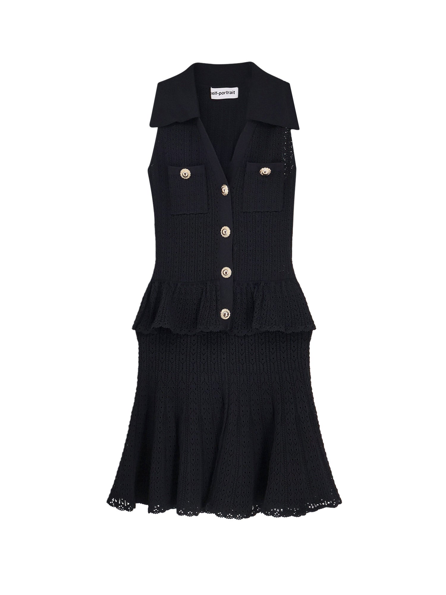 Self Portrait Dresses Black