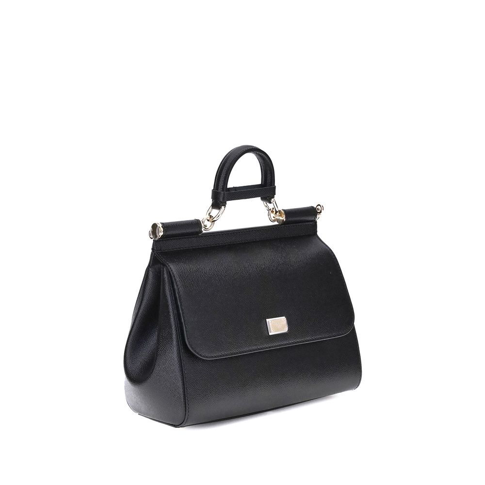 Black Calf Leather Bos Taurus Handbag Bag