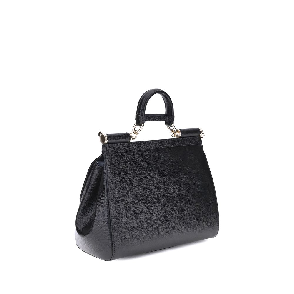 Black Calf Leather Bos Taurus Handbag Bag
