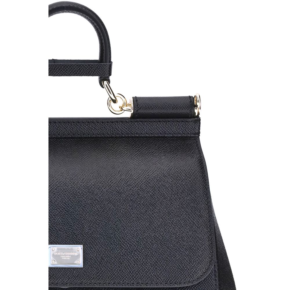 Black Calf Leather Bos Taurus Handbag Bag