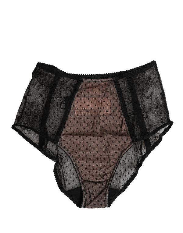 Dolce & Gabbana 70% Nylon 30% Viscose brief in black