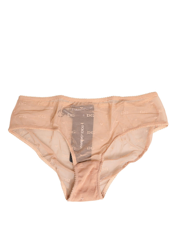 Dolce & Gabbana 8% Elastane brief in beige