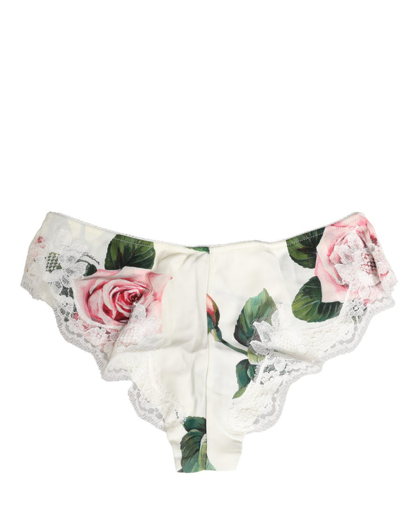 Dolce & Gabbana 80% Silk brief in white
