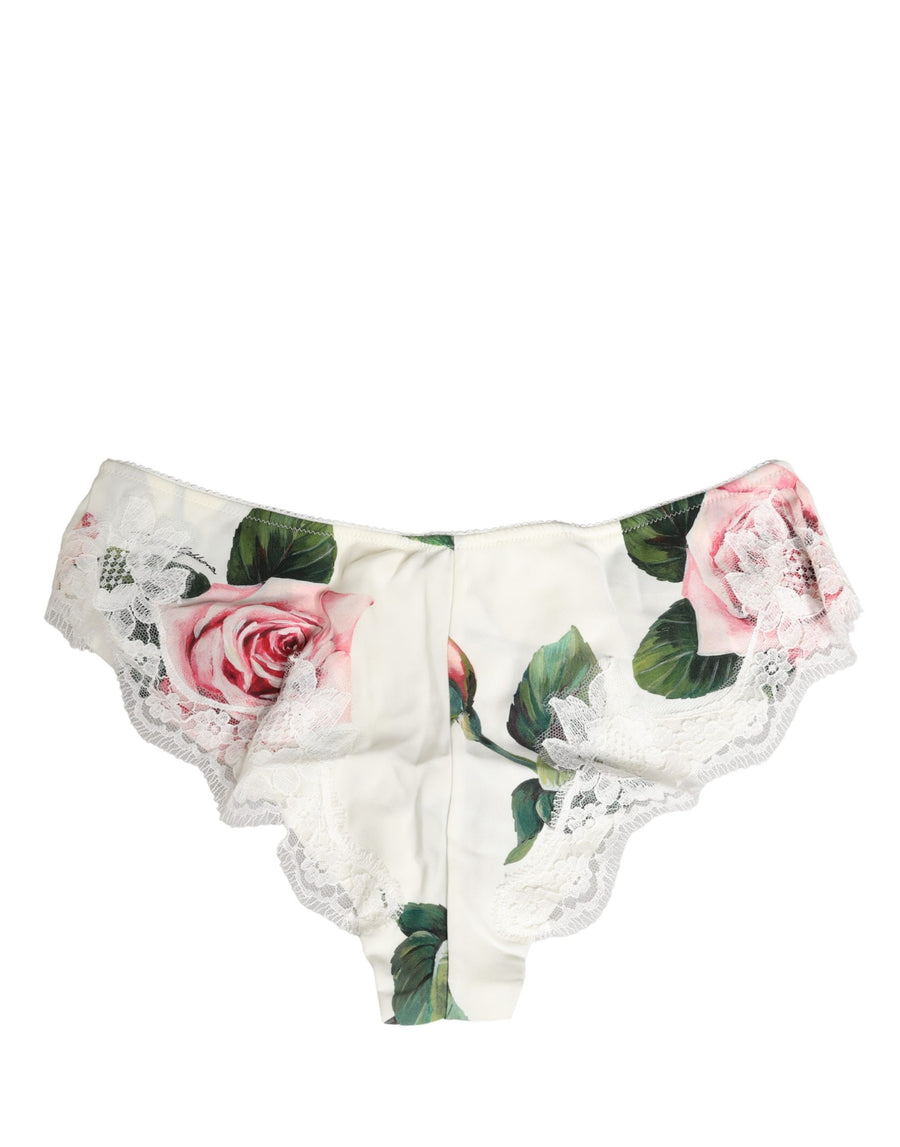 Dolce & Gabbana 80% Silk brief in white