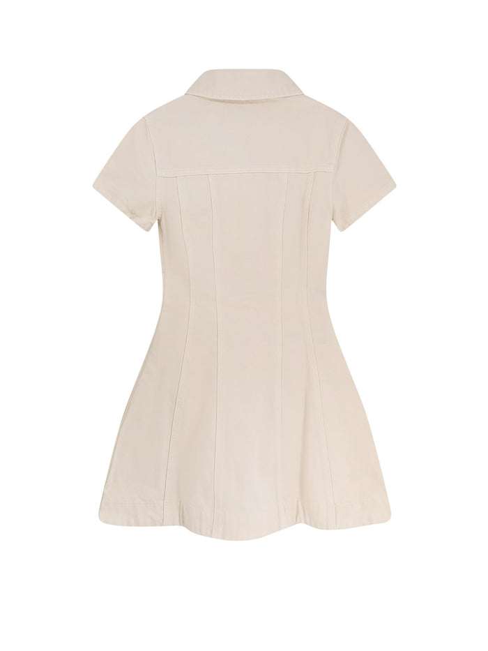 Self Portrait Dresses White Cotone