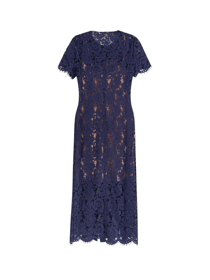 Self Portrait Dresses Blue Poliestere
