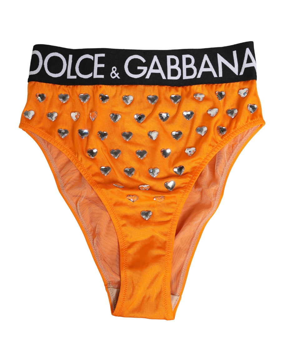 Dolce & Gabbana 20% Elastane brief in orange
