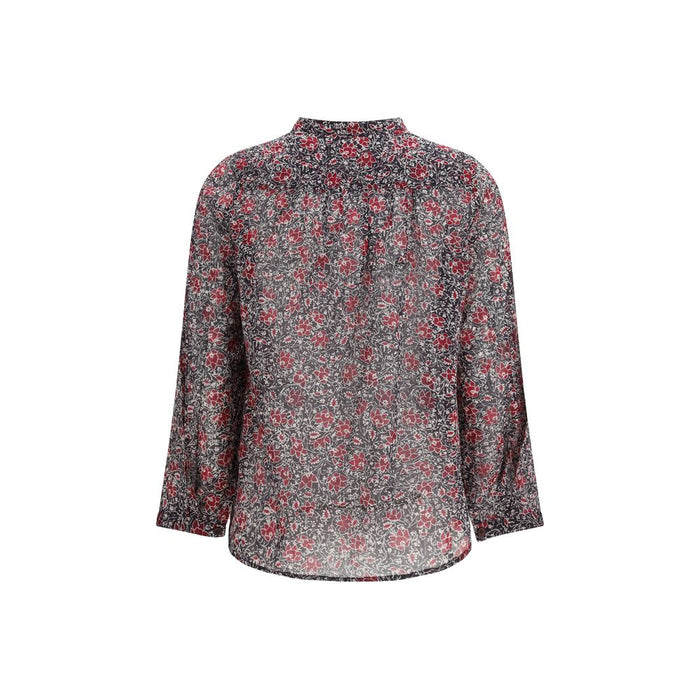 Marant Etoile 100% Cotton blouse in purple — view 2
