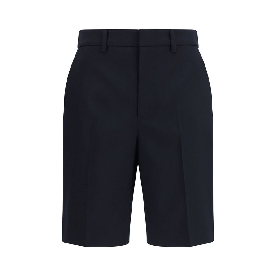 Gucci 100% Cotton bermuda shorts in black