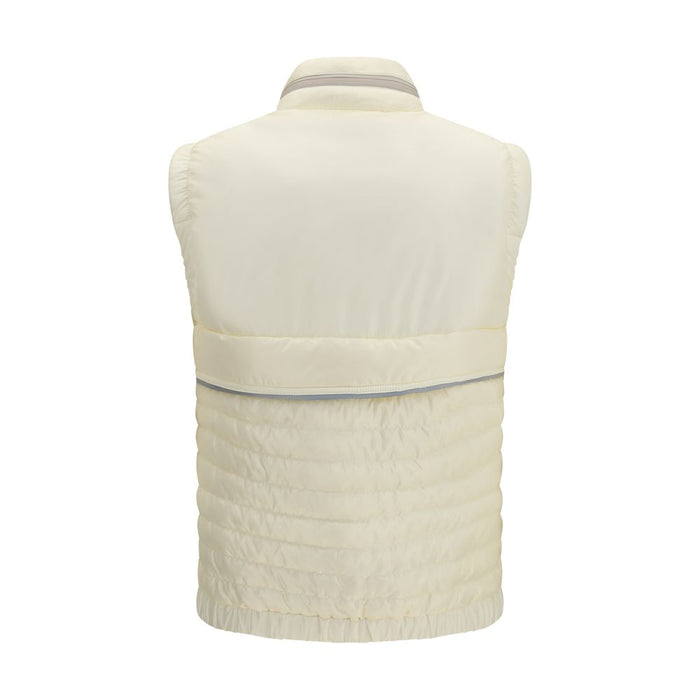 Moncler Grenoble 100% Polyamide gilet in beige — view 2