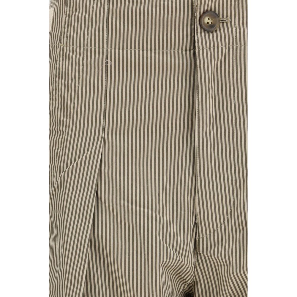 Marant Etoile 100% Cotton trousers in beige — view 3
