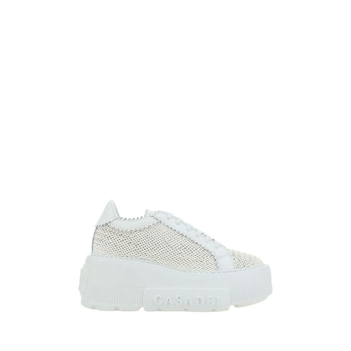 Casadei 100% Other Fibres sneaker in white — view 2