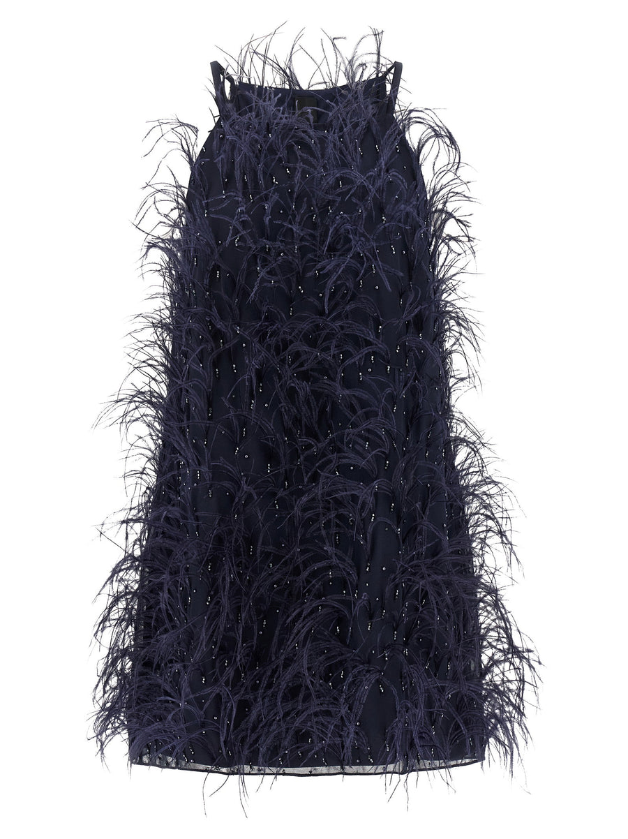 Pinko Piripicchio Dress — Navy