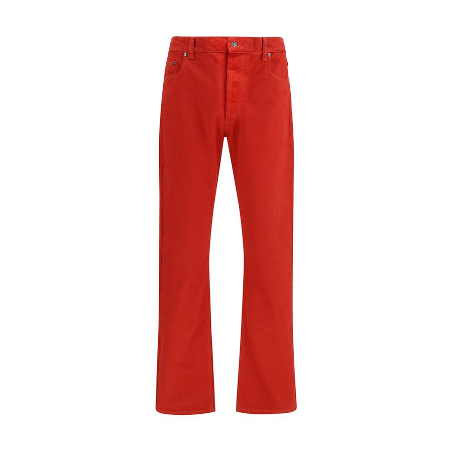 Versace 100% Cotton jeans in red