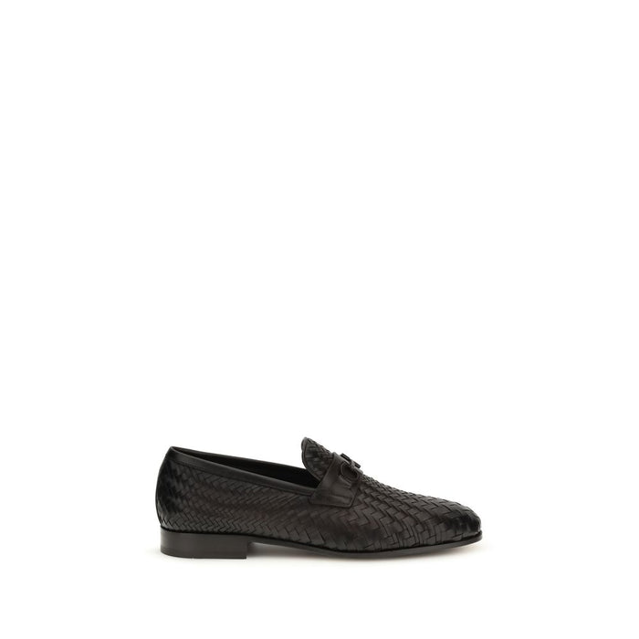Ferragamo 100% Calf Leather Bos Taurus loafer in brown