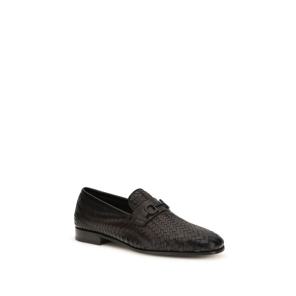Ferragamo 100% Calf Leather Bos Taurus loafer in brown — view 2