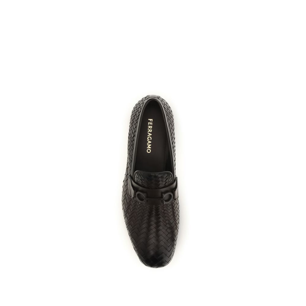 Ferragamo 100% Calf Leather Bos Taurus loafer in brown — view 4
