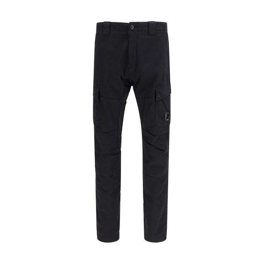 C.P. Company 98% Cotton cargo pants in black