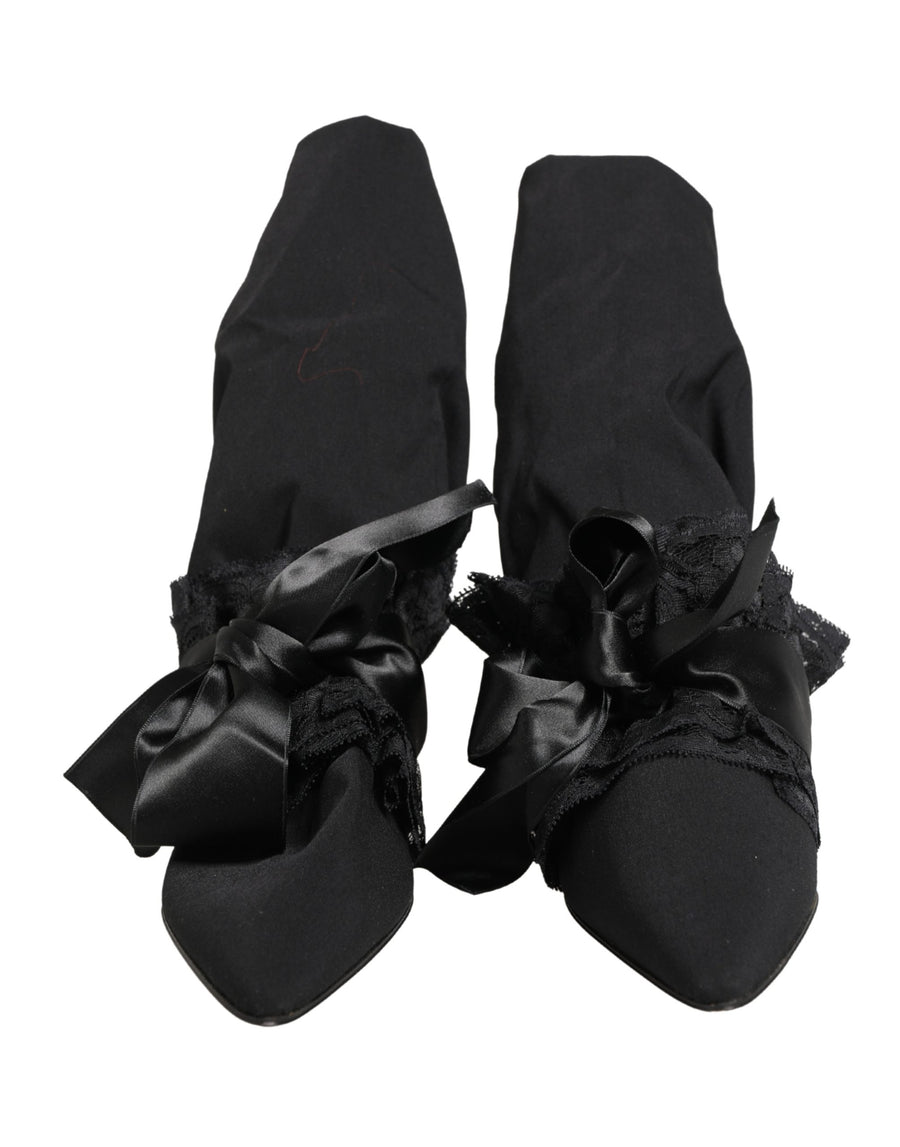 Dolce & Gabbana Suede boot in black