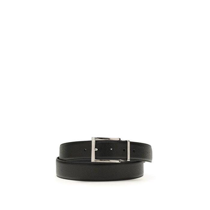 Ferragamo 100% Calf Leather Bos Taurus belt in blue