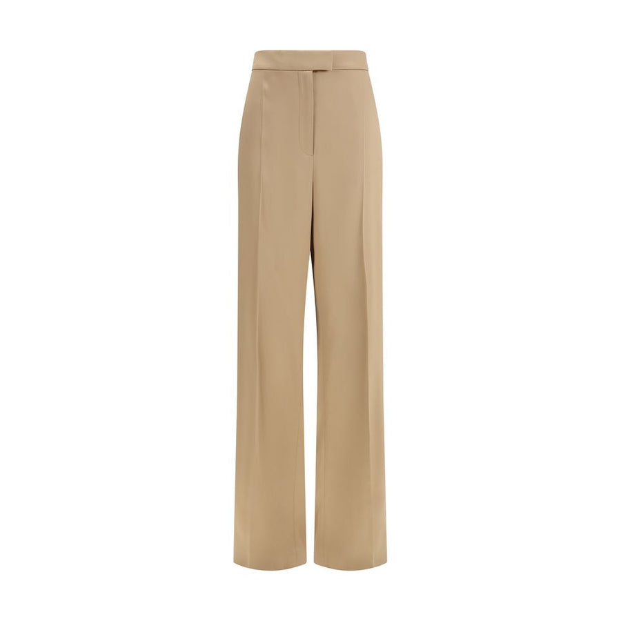 Valentino 95% Silk trousers in beige