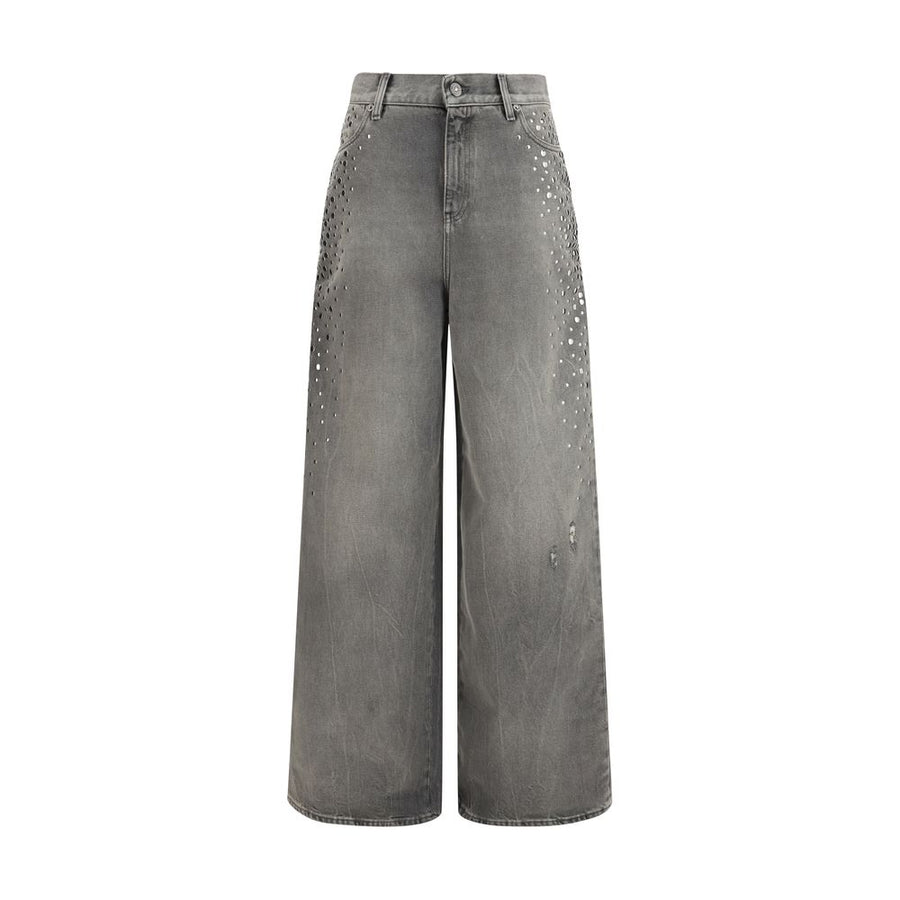 Golden Goose 100% Cotton jeans in gray
