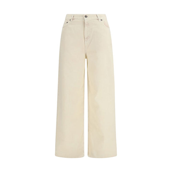 Golden Goose 100% Cotton jeans in beige
