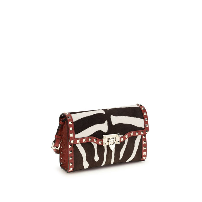 Valentino Garavani 100% Calf Leather Bos Taurus shoulder bag in multicolor — view 2