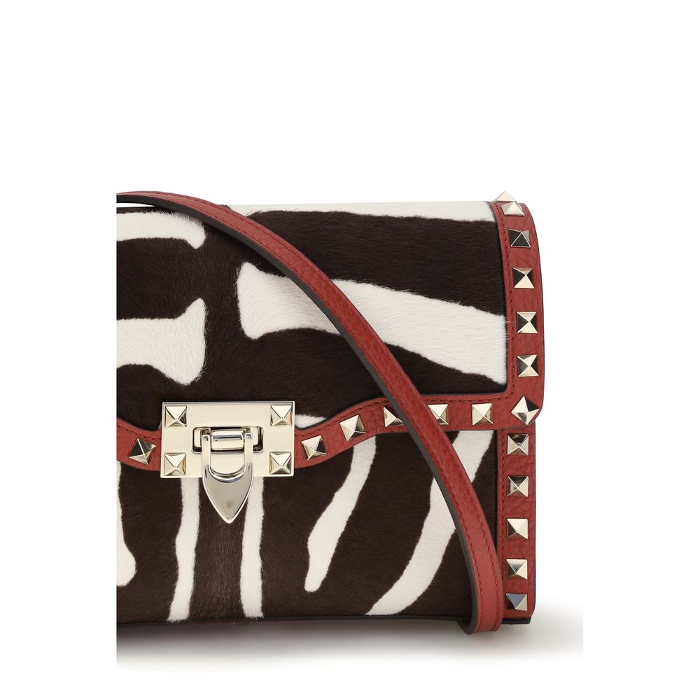 Valentino Garavani 100% Calf Leather Bos Taurus shoulder bag in multicolor — view 4