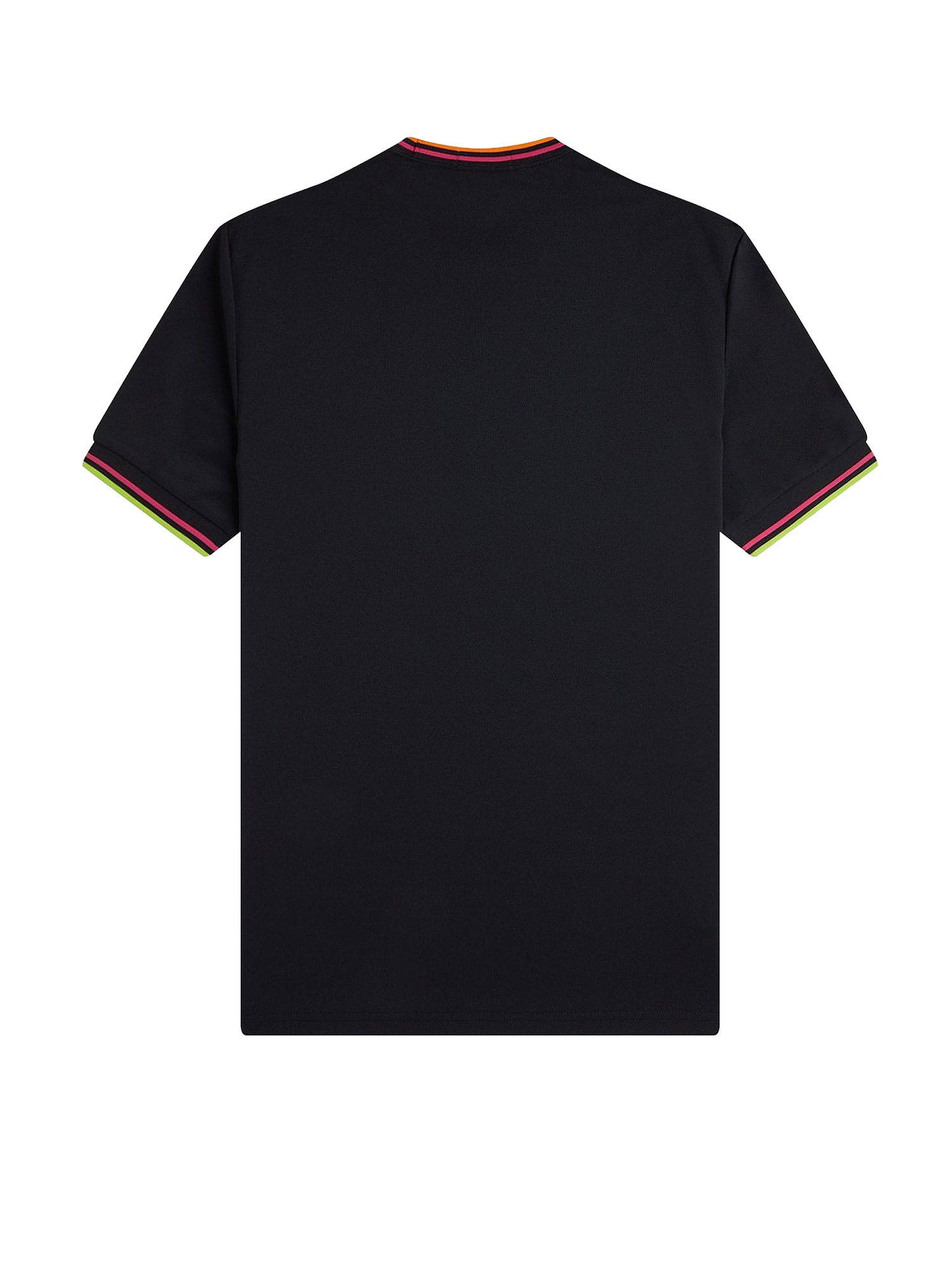 Fred Perry T-shirts and Polos Black Poliestere Riciclato