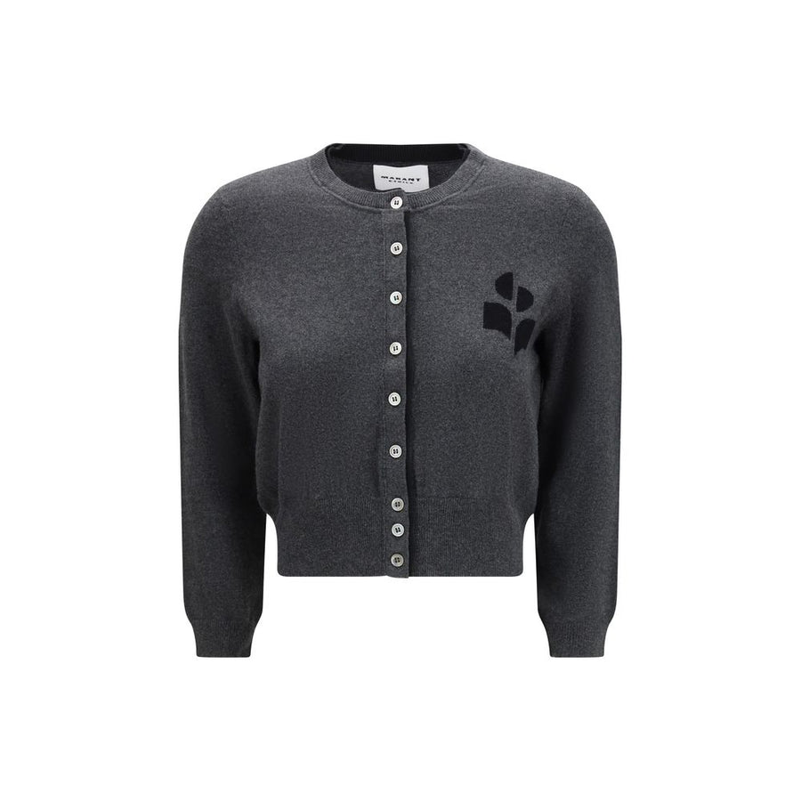 Marant Etoile 70% Cotton cardigan in gray