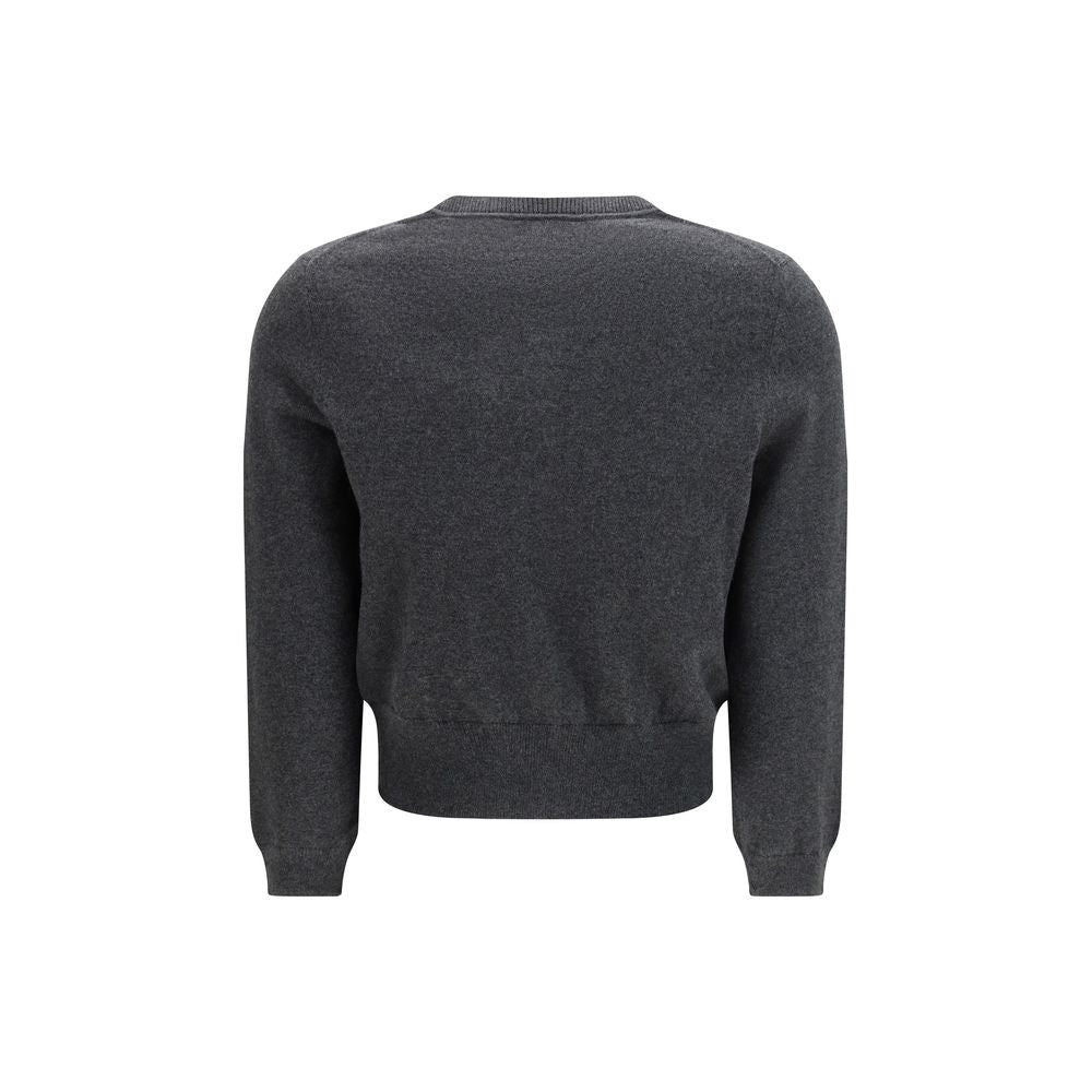 Marant Etoile 70% Cotton cardigan in gray — view 2
