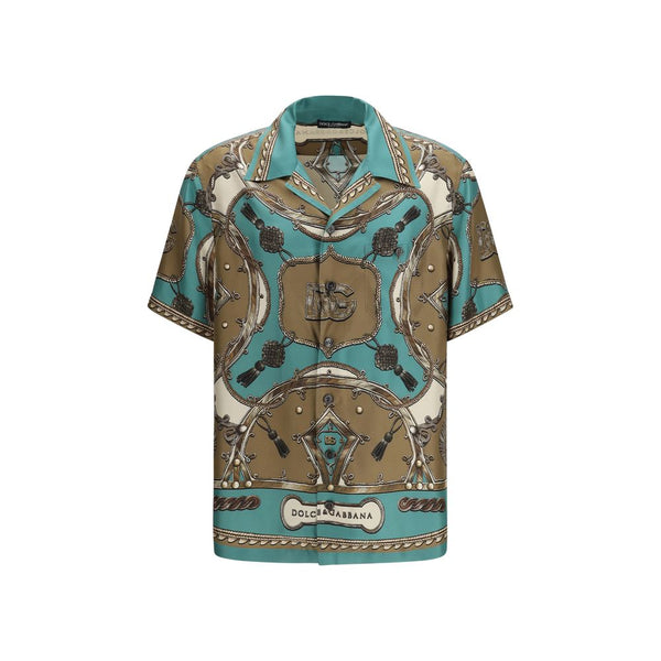 Dolce & Gabbana 100% Silk shirt in multicolor