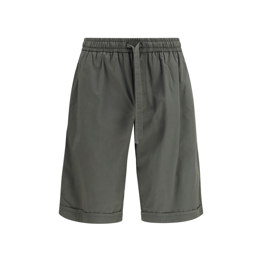 Dolce & Gabbana 100% Cotton bermuda shorts in gray
