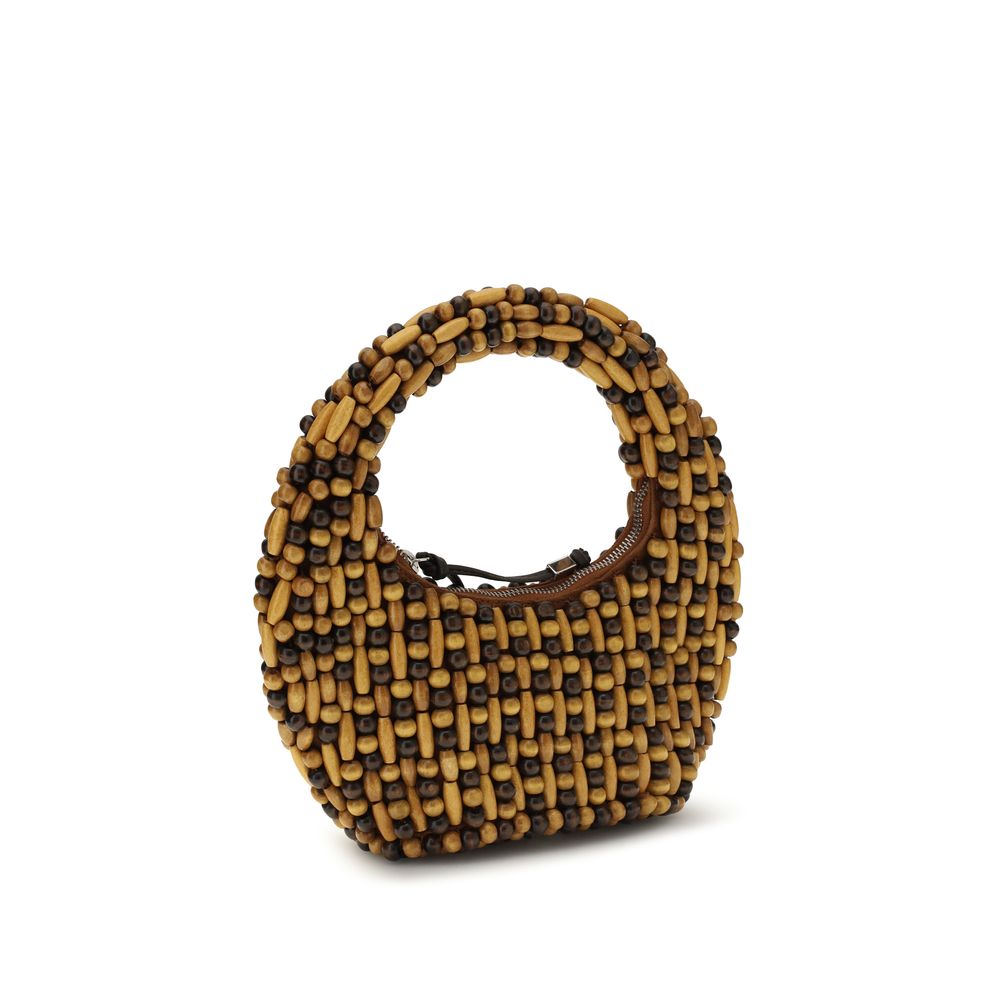 Brown Other Fibres Handbag Bag
