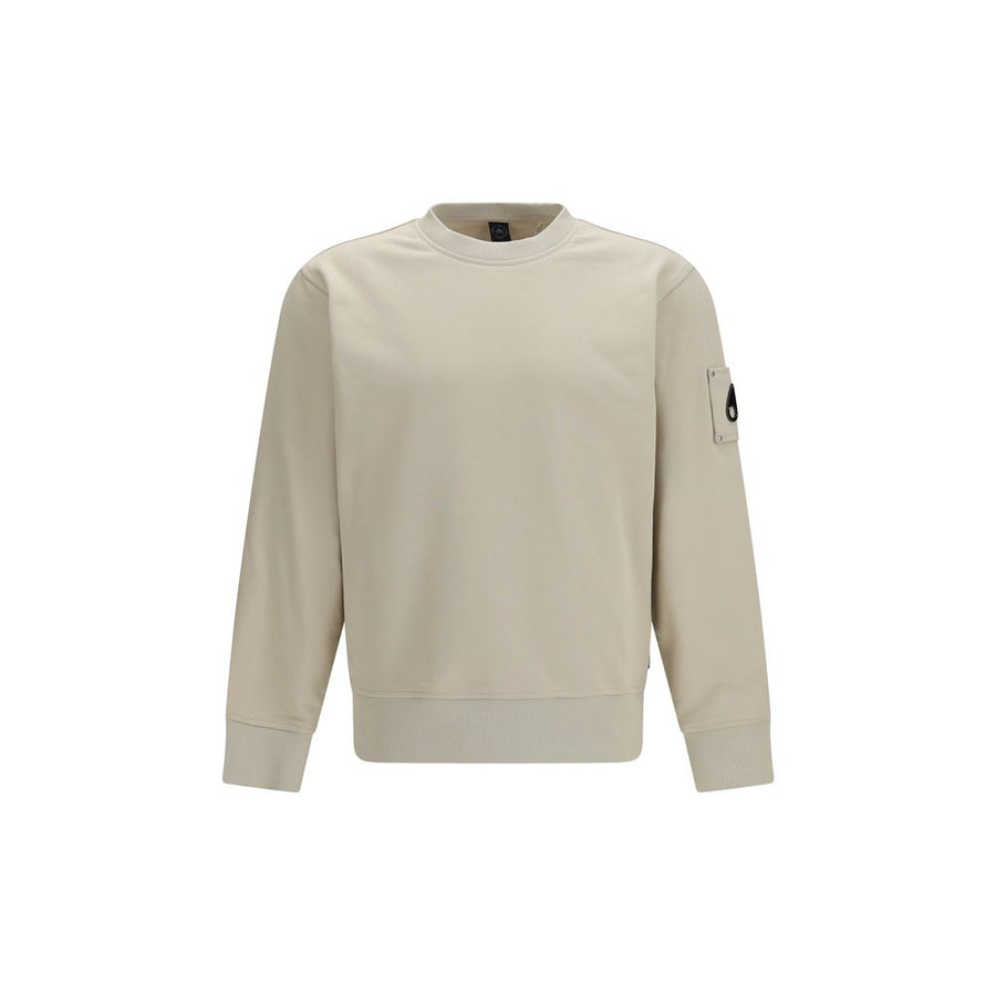 Moose Knuckles 100% Cotton sweatshirt in beige