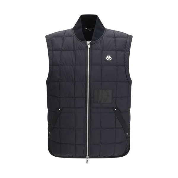 Moose Knuckles 100% Nylon vest in black