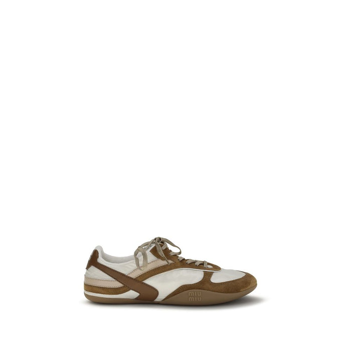 Miu Miu UPPER 50% Calf Leather Bos Taurus 50% Polyamide sneaker in multicolor