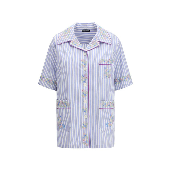 Dolce & Gabbana 95% Cotton shirt in blue