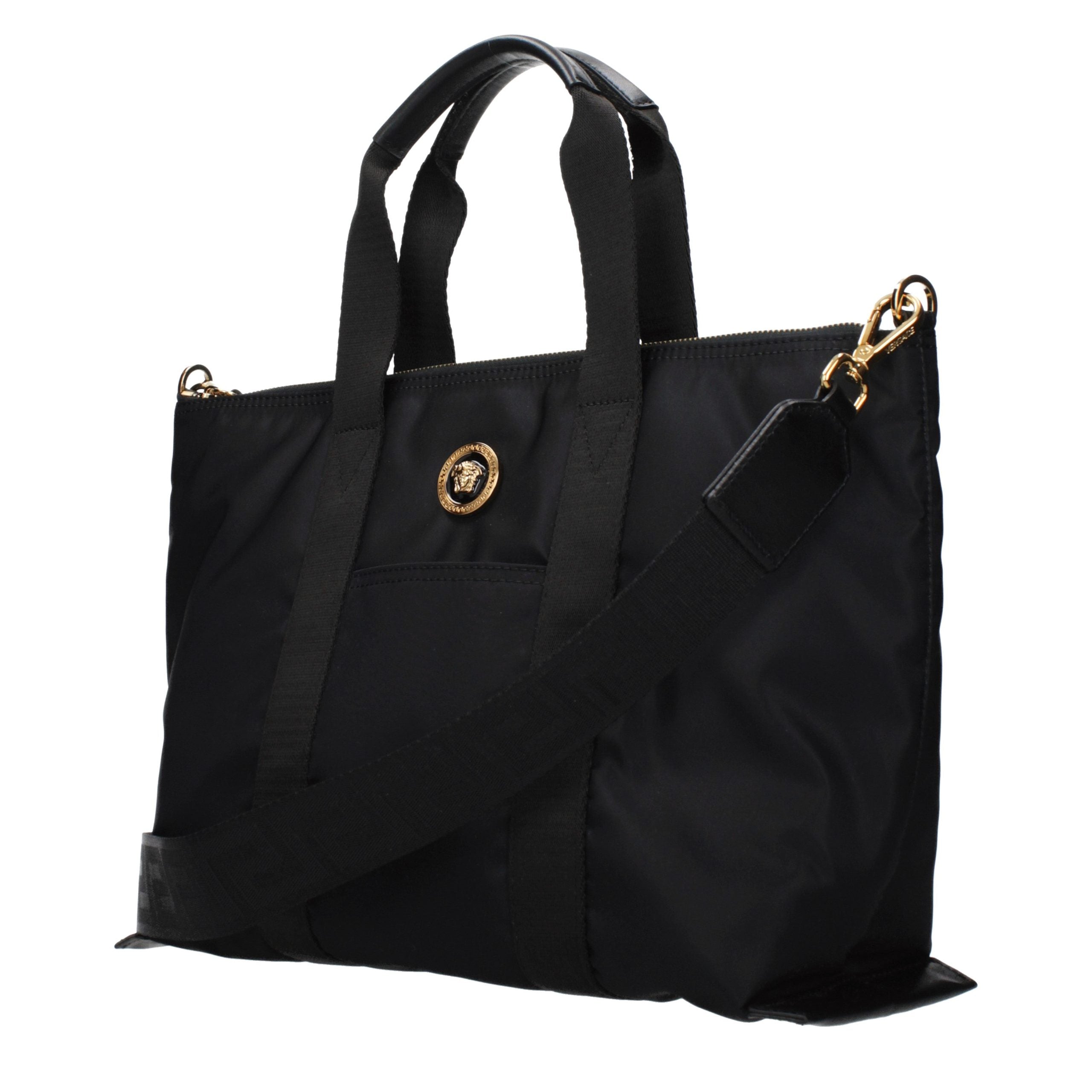 Black Nylon Handbag Bag