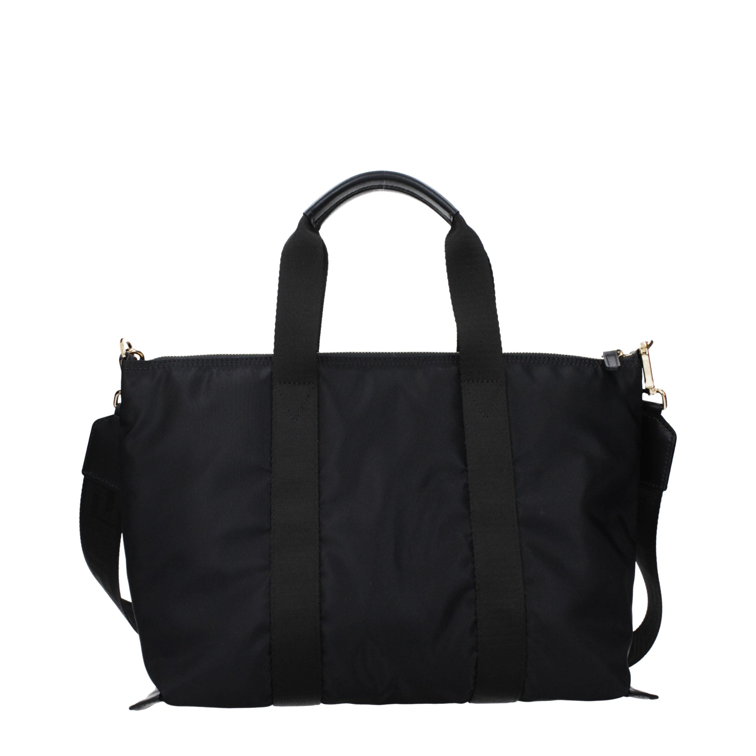 Black Nylon Handbag Bag