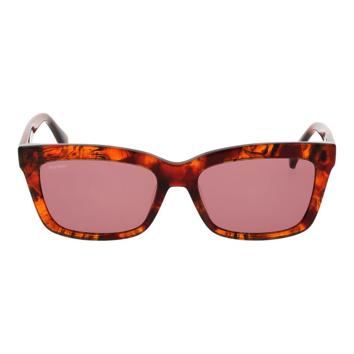 Max Mara MA-1046426 Plastic frame and lenses sunglasses in brown — view 2