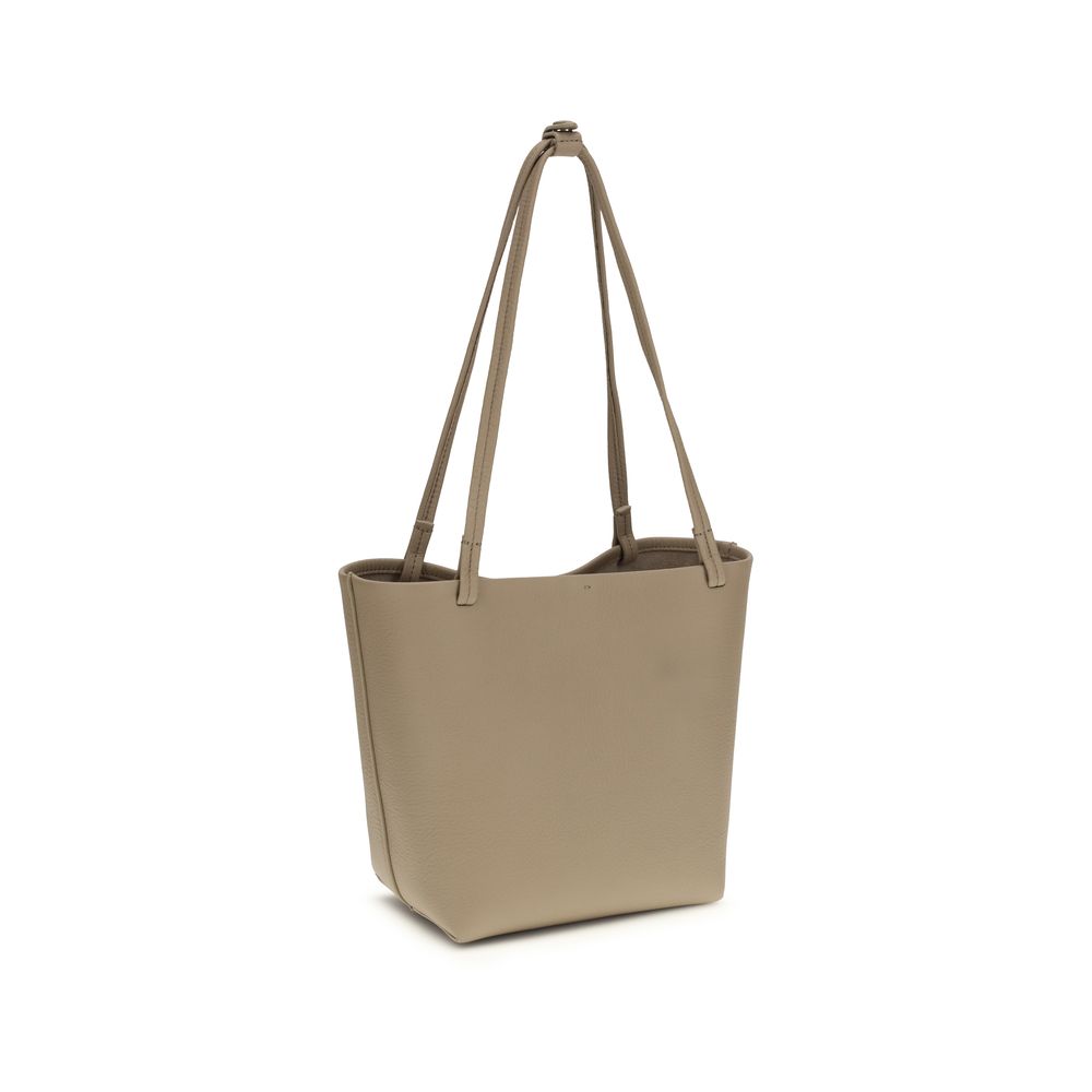 Beige Calf Leather Bos Taurus Handbag Bag