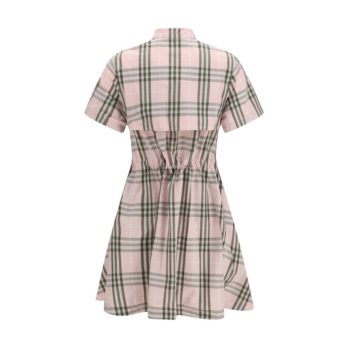 Burberry 100% Cotton shirt dress in pink — view 2