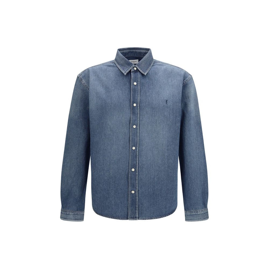 Saint Laurent 100% Cotton shirt in blue