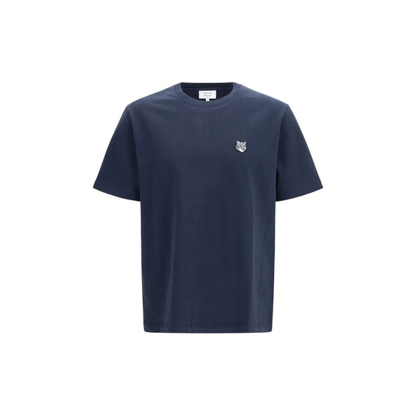 Maison Kitsuné 100% Cotton t-shirt in navy